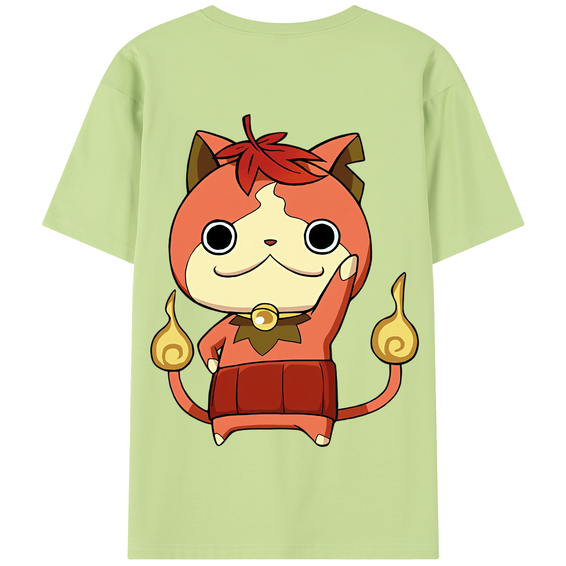 （画像用） 妖怪ウォッチ Yo-kai Watch 綿100％半袖Tシャツ（背面プリント）